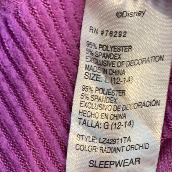 Disney Women's Large The Nightmare Before Christmas Sleepwear Top –‎ Cozy - Picture 8 of 8